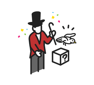 マジシャンの派遣