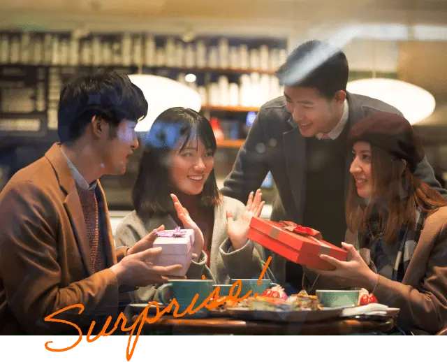 サプライズコース