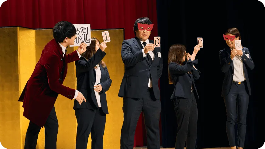 企業・団体のロゴを使ったマジック